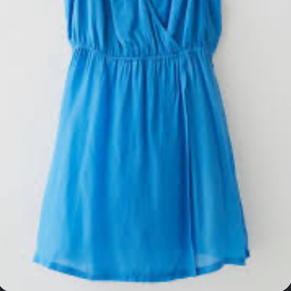 NWOT UO Summit Surplice Sleeveless Mini Dress - Picture 3 of 4